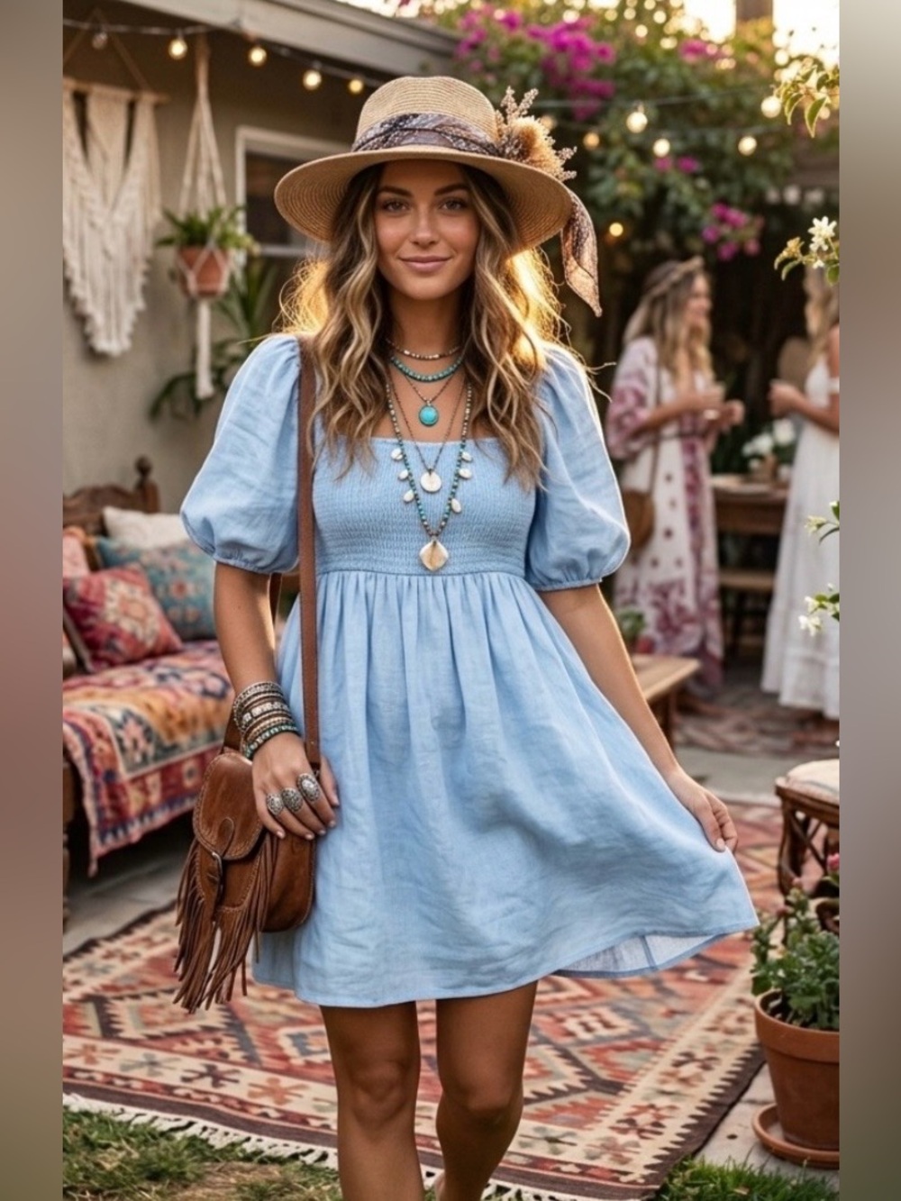 Abercrombie&Fitch Puff Sleeve Mini Dress